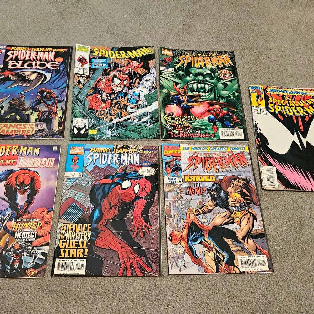 "Spiderman" Marvel Comics Set 1993, 1997